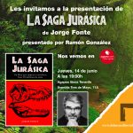 Presentación del libro «La Saga Jurásica» de Jorge Fonte